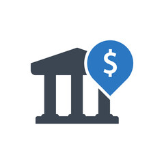 Bank Location Icon
