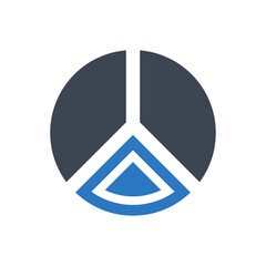 Pie Chart Report Icon