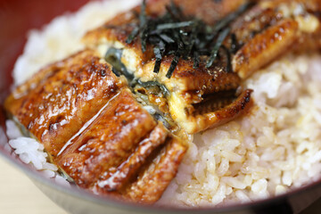 スタミナ抜群、鰻丼