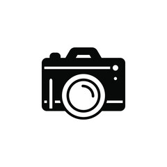 Camera Photography icon. pocket digital camera Simple sign, fotocamera logo gadget 