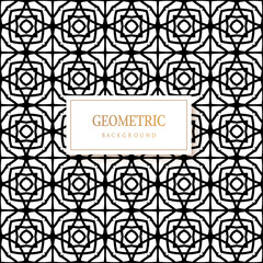 Abstract background texture in geometric ornamental style. Seamless design.