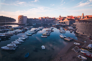 panorama of the old town of dubrovnik croatia - Powered by Adobe