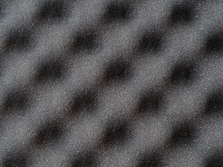 Foam with diagonal pattern