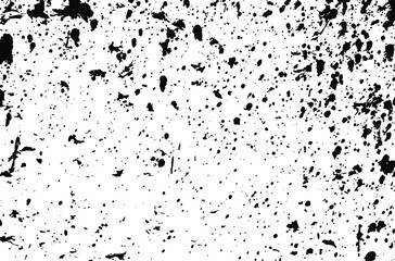 Obraz premium Black paint stains.Grunge texture. Grunge black and white vector overlay. Grungy grainy surface.