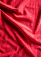 Fototapeta premium Red factory fabric as an abstract background.