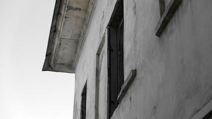 
Elements and details of the facade of buildings in Russia