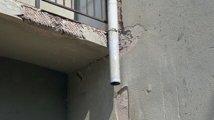 
Elements and details of the facade of buildings in Russia