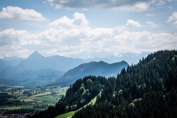 Hiking in the German Alps