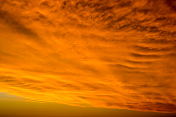 fire in the sky
