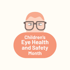 children's eye health and safety month