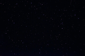 Space background on the desktop, screensaver. Night starry sky of the Northern hemisphere. Various cosmic bodies and constellations. The stars are like small bright lights.