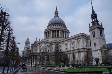 Fototapeta na wymiar St Paul’s Cathedral in London, United Kingdom