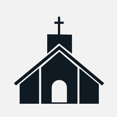 Symbol ikona kościół katolicki - obrazy, fototapety, plakaty