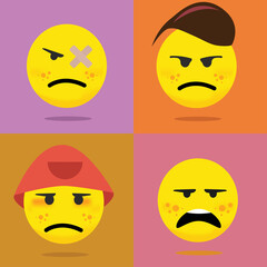 American flag 3d isometric flag