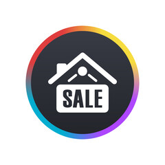 Home Sale Sign -  Push Button