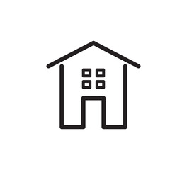Home icon ,real estate icon vector logo design template