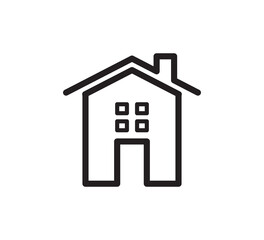Home icon ,real estate icon vector logo design template
