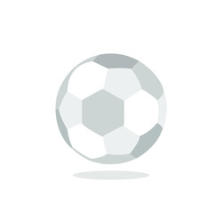 Obraz premium Football Ball isolated on white