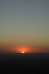 Sunset in the Mountains in Brazil