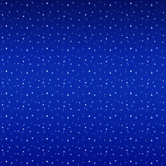 Naklejka na ściany i meble 星屑のキラキラ背景　正方形　ブルー