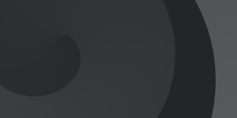 Abstract black background Gradient that looks modern. Black geometric background with modern corporate concept