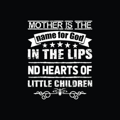 Obraz premium best mother t shirt design 