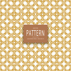 Seamless vector pattern. Background pattern in geometric ornamental style.