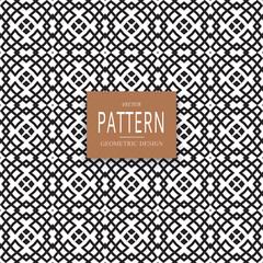 Seamless vector pattern. Background pattern in geometric ornamental style.
