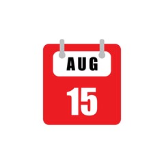 August flat calender