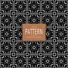 Seamless vector pattern. Background pattern in geometric ornamental style.