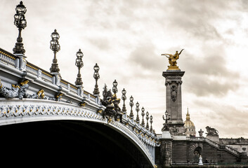 Pont Alexandre III &agrave; Paris