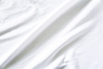 Obraz premium White cloth pattern texture background