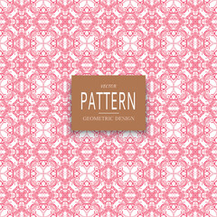 Geometric ornamental vector pattern. Seamless design.