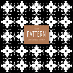 Geometric ornamental vector pattern. Seamless design.