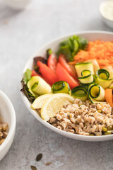 buddha bowl salade de crudités