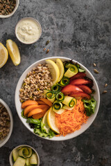 buddha bowl salade de crudités