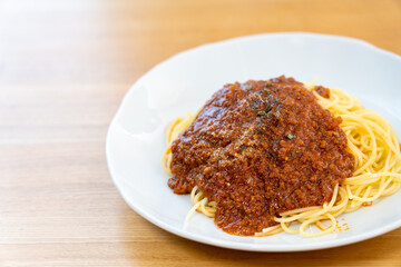 スパゲティー　ミートソース