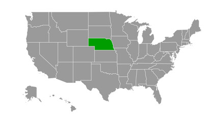 State of Nebraska, USA