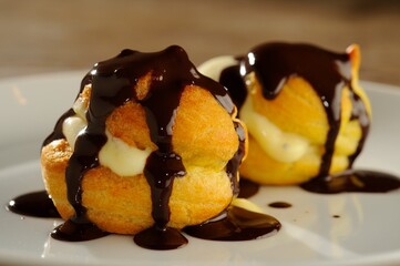 Carolinas com chocolate
