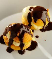 Carolinas com chocolate