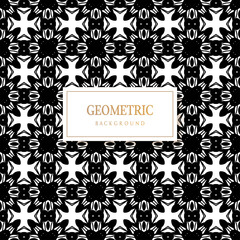 Vector seamless pattern. Modern texture. Repeating abstract background.