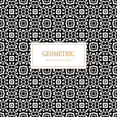 Fototapeta premium Vector seamless pattern. Modern texture. Repeating abstract background.
