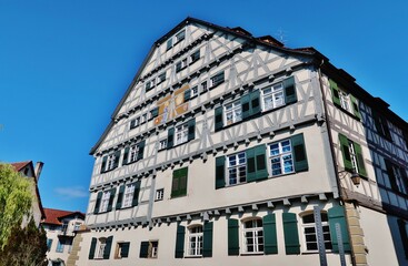 Fototapeta na wymiar Horb am Neckar, Stubensches Schlösschen, Südfassade
