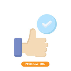 accept icon pack isolated on white background. for your web site design, logo, app, UI. Vector graphics illustration and editable stroke. EPS 10.