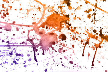 the background image on the canvas with strokes of paint	