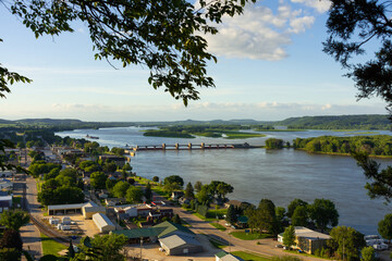 View of the Mississippi River