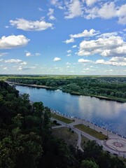 view of the river in the city
