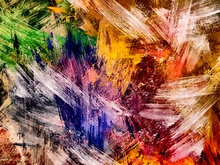 abstract background colored grunge texture watercolor stylization of chaotic brush strokes