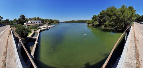 Santa Cesarea Terme - Panoramica dei Laghi Alimini