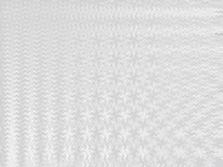 Fototapeta premium Abstract white texture with a zigzag. Seamless chaotic zigzag pattern